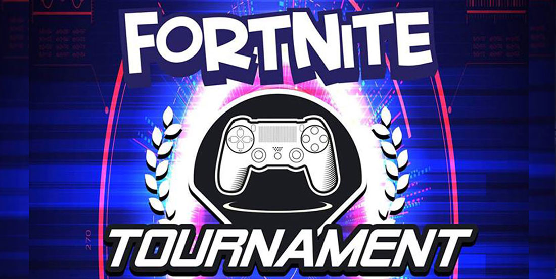 Fortnite tournament poster for Bear Claw Casino