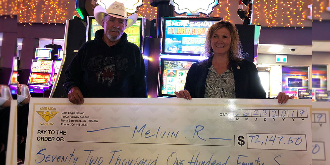 Jackpot win